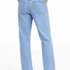hoc men straight fit mid rise light blue jeansfaded clean look rise mid rise distressed clean look color light blue fit straight fit